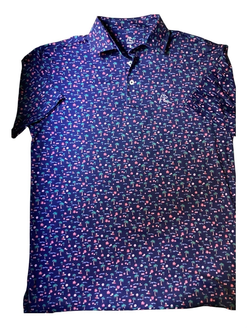Rhoback Beach Birdie Performance Golf Polo